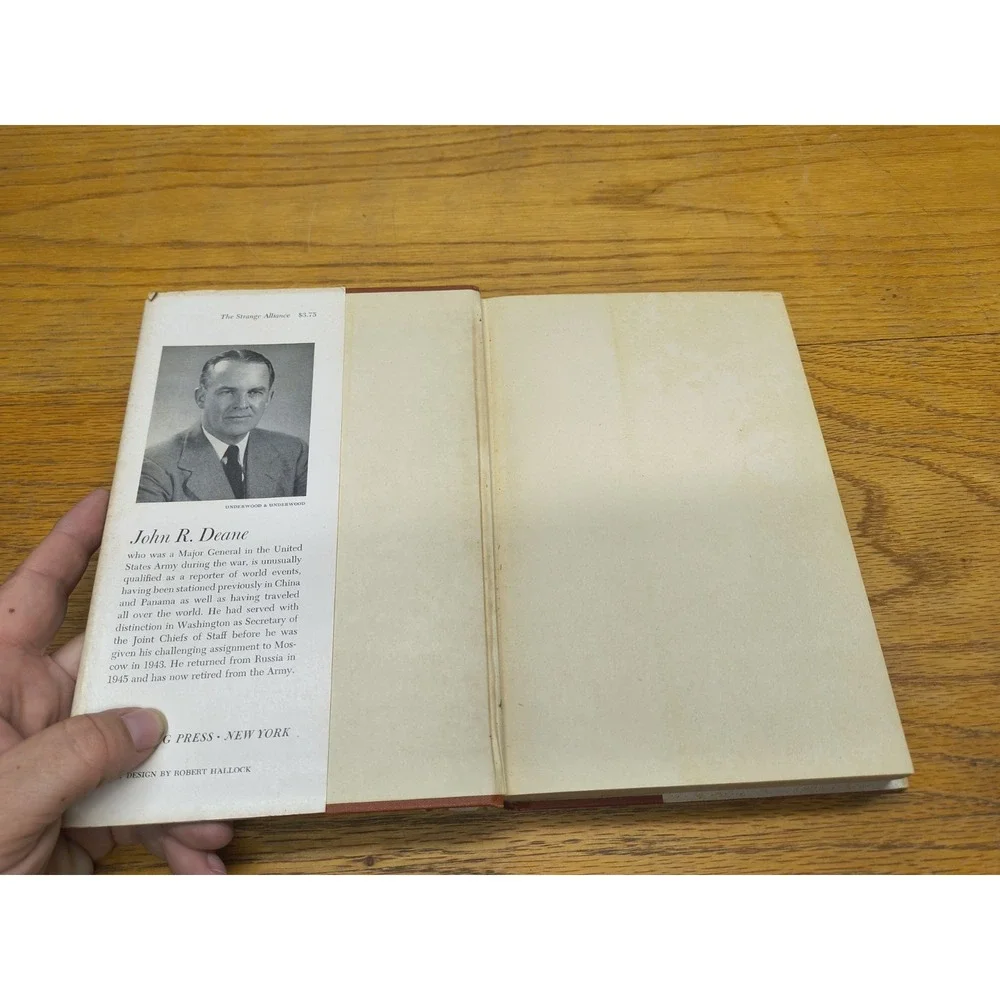 THE STRANGE‎ ALLIANCE…War Time Co-operation with Russia by John Deane HCDJ 1947